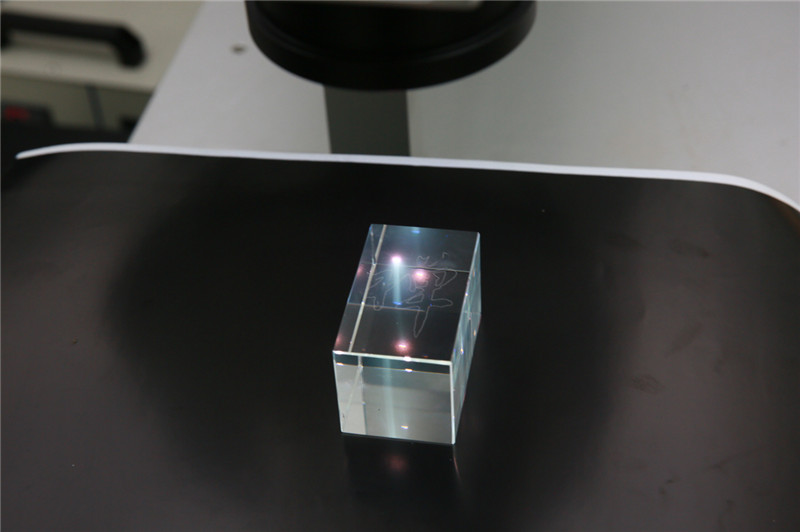 Green laser used for glass  sub surface laser engraving